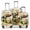 Black+Vintage, variant on 3-Piece Printed Pattern Luggage Set, 20/24/28 Inch PC Suitcase with Combination Lock and Spinner Wheels