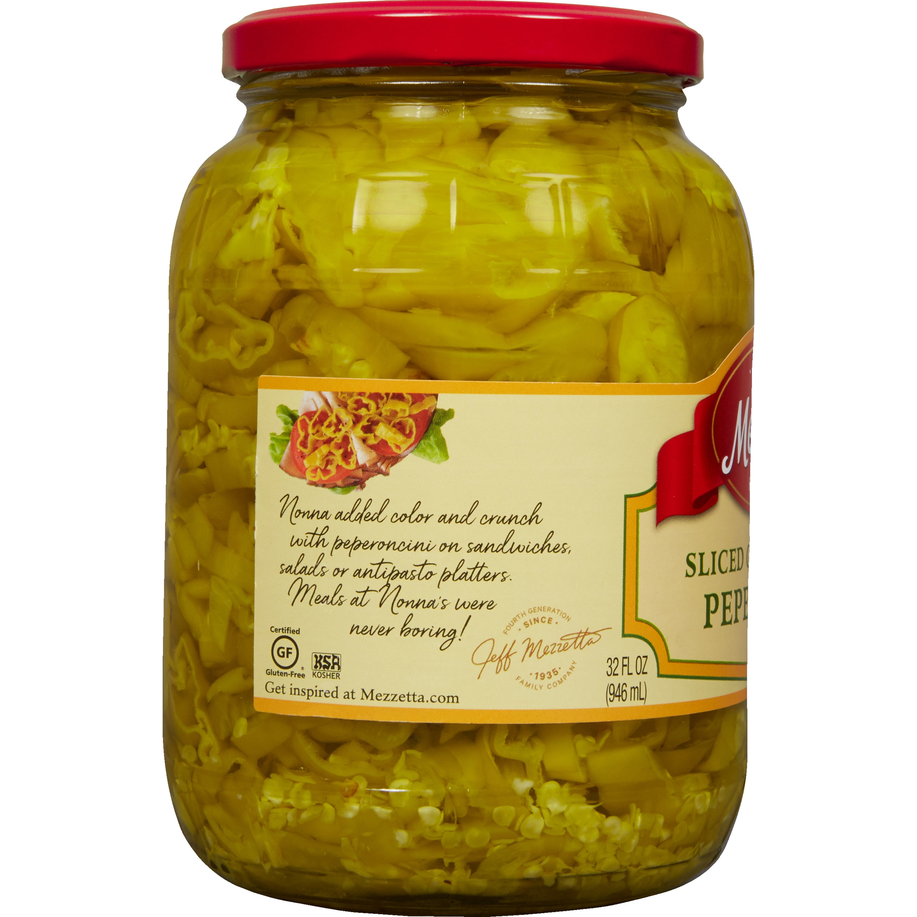 Sliced Pepperoncini Peppers