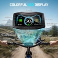 thumbnail image 5 of FENGQS 6000W Electric Bike for Adults, 50MPH 100 Miless Electric Mountain Bike, 60V 1200WH Removable Battery, Full Suspension, Dual Hydraulic Disc Brake Ebike-(Dark Blue), 5 of 9
