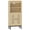 Rattan Yellow-32.7" H, variant on Hzuaneri Bathroom Storage Cabinet, 32.7" Tall Freestanding Small Floor Organizer with Arch Door & Adjustable Shelves, Toilet Paper Cabinet for Small Spaces, White
