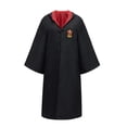 thumbnail image 3 of Capa para niños adultos, disfraz de Halloween, conjunto de sombrero, corbata y bufanda de la Escuela Harris de Magia y Hechicería, 3 of 5