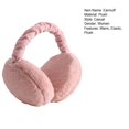 thumbnail image 7 of Eoperou Winter Earmuff Soft Plush Foldable Windproof Thicken Ear Fluffy Solid Color Elastic Ear Cover Head Accessory, 7 of 7