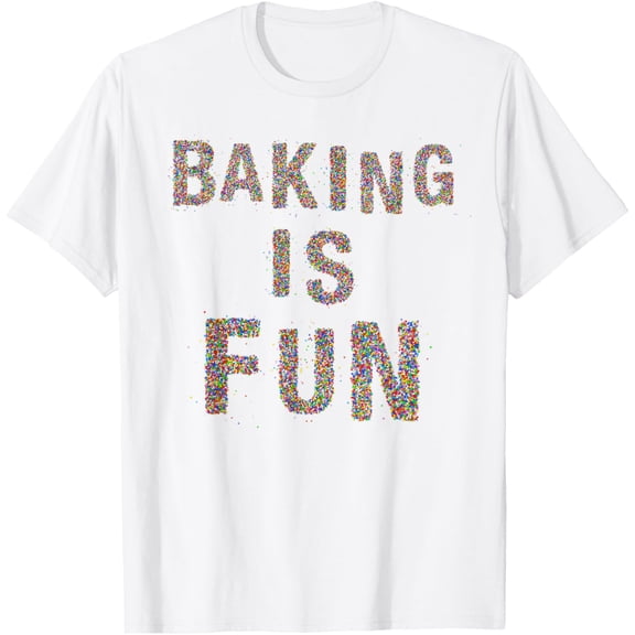 Exquisite and comfortable-Baking Is Fun & My Therapy Pies Cupcake Batch Funny Bakery T-Shirt