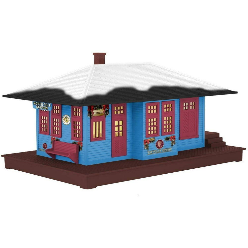 Lionel Ready to Play The Polar Express Passenger Station Model Train Track