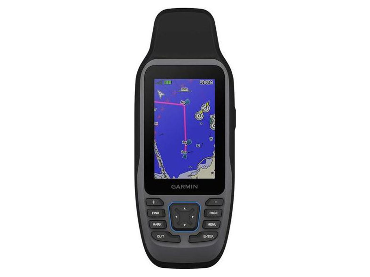 Garmin GPSMAP 79sc, Marine GPS Handheld Preloaded With BlueChart g3 Coastal Charts, Rugged Design and Floats in Water