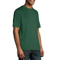 thumbnail image 2 of CW22 Hanes Men's Champion Short Sleeve Double Dry T-Shirt Dark Green L, 2 of 4