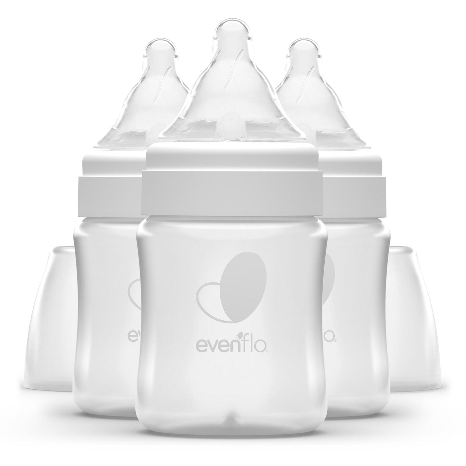 EVENFLO FEEDING Balance + Wide Neck Baby Bottle (5oz, 3pk), Developed with Pediatric Feeding Specialists