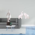 thumbnail image 2 of Estatua De Elefante De Arte Abstracto, Figuras Decorativas, Escultura De Resina única, Adorno De Mesa De Recuerdo Para Casa, Oficina, Mesa De Café, Entrada, Decoración De Dormitorio, 2 of 8
