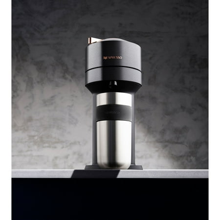 Nespresso Vertuo Next Premium Coffee and Espresso Maker by De'Longhi,  Black Rose Gold - Black Rose Gold