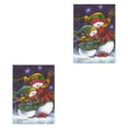 thumbnail image 1 of Monstrate Cuadros de pintura de diamantes de Navidad, decoración artesanal de pared, regalos de Papá Noel, muñeco de nieve, pinturas para el Tipo 2 2piezas, 1 of 6