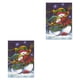thumbnail image 2 of Yuarrent Pintura de diamantes de Navidad Decoración de pared de diamantes de imitación Muñeco de nieve Pinturas para el hogar Type2 NO2, 2 of 6