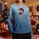 thumbnail image 2 of WILLBEST Sudadera de Mujer Cozy Style de Manga Larga con Capucha y Estampado Festivo, Ideal para Estar Cómoda En Casa y para Actividades Al Aire Libre Grande, 2 of 5