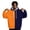 22#Blue, variant on Men’s Loose Fit Color Block Pullover Hoodie, Contrast Split‑Tone Drawstring Hooded Sweatshirt, Casual Sport Top For Daily Outings And Light Outdoor Use