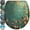 Greego, variant on Sanilo Toilet Seat ROUND, Soft Close, One-Click Quick Release, Easy Installation, Non-Slip, Easy to Clean (Waterworld)
