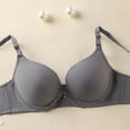thumbnail image 5 of MGDXOX Women's Lace Bras Underwire Supportive Adjustable Straps Bralette Lightly Lined Comfortable Everyday Underwear Gray L, 5 of 8