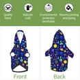 thumbnail image 6 of Cauagu Mathematics And Chemistry Pattern Winter Pet Hoodie Sweatshirts- Dog Hoodie Sweater with Leash Hole - Cute Dog Hoodie - Pet Clothes Puppy Cat Custume -Small, 6 of 8