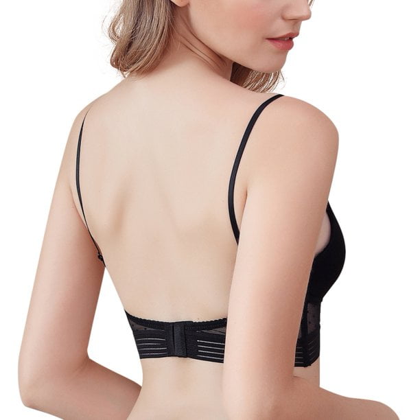Strapless Backless Bra Plus Size Underwire Bralette Underwear