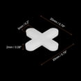 thumbnail image 2 of 400Pack Tile Spacers, 5mm 3/16" Cross Shape Wall Floor Tile Spacer, White, 2 of 6