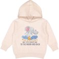 thumbnail image 2 of Inktastic My Titi Love Me to the Moon and Back Toddler Hoodie, 2 of 4