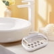 thumbnail image 5 of Soap Stand Portable Drainage Box, Rolling Soap Dispenser, 2-Tier Metal Frame Bathroom Organizer, for Kitchen, Home, Travel, Foldable Design, Heavy Duty, for Office,Wsvlmg, 5 of 8