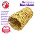 thumbnail image 3 of Bonka Bird Toys 3336 Large Vine Tunnel Foot Talon Craft Part Bird Toy, 3 of 7