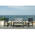 thumbnail image 3 of Safavieh Burbank Outdoor Contemporary 4 Piece Living Set with Cushion, 3 of 8