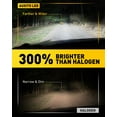 thumbnail image 6 of AUXITO H3 LED Fog Light Bulbs 6500K White, 300% Brighter, H3ll LED Bulb Headlight for Fog Lamp, DRL, High/Low Beam, Pack of 2, 6 of 8