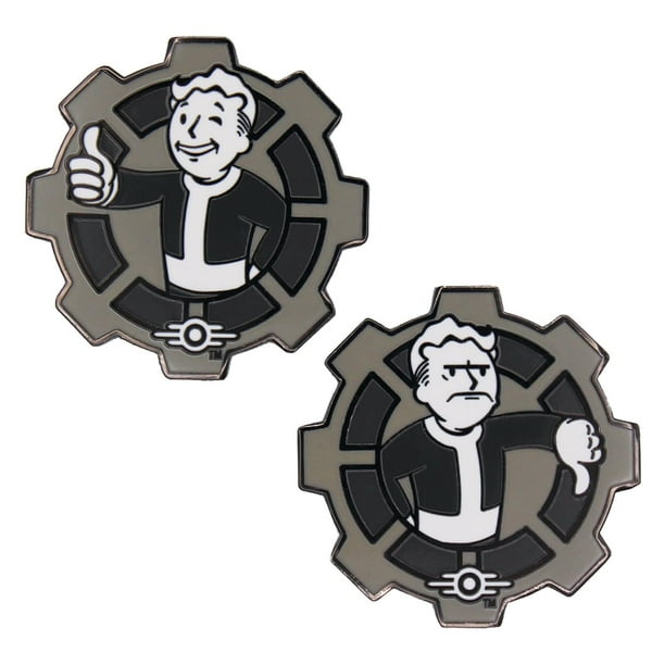 Edición limitada en blanco y negro de Coin Fanattik Fallout Decision