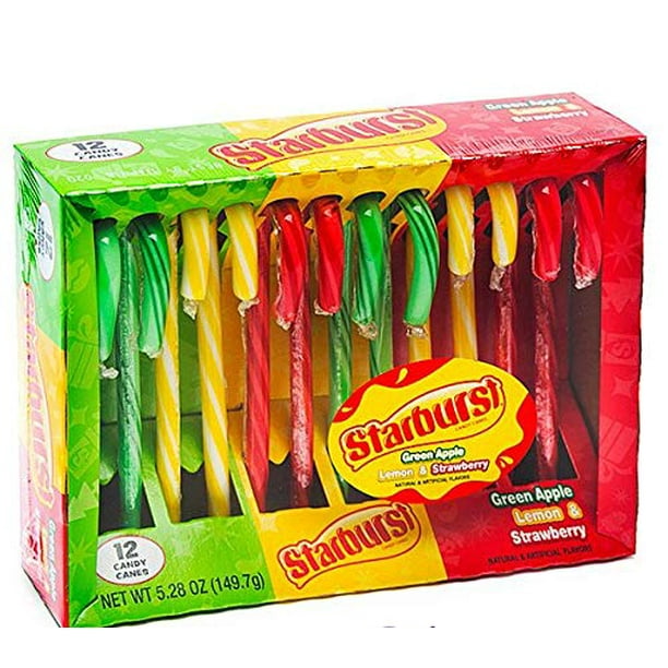 Starburst Candy Canes, 24Count