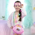 thumbnail image 6 of Disney Junior Ariel Mer-Mazing Bag Set, Dress up and Pretend Play, 8-Pieces Pink Toy Purse, Kids Toys for Ages 3 up, 6 of 7