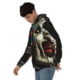 thumbnail image 3 of Terrifier Men's Hoodie With Color Drawstrings Sweatshirt Hooded Pullover Print Winter Coat Jacket Medium, 3 of 9