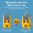 thumbnail image 4 of Mini Remote Control Bulldozer Watch Toys - 2.4 GHz Wrist Racing Bulldozer Watch Interactive Game Toys for Boys and Girls Birthday, 4 of 11