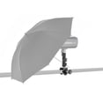 thumbnail image 2 of Multi-functional C-Clamp Clip Mount and Light Stand Mount Bracket with Umbrella Reflector Holder and 1/4" to 3/8" Female Screw Adapter Thread for Photography Studio, 2 of 5