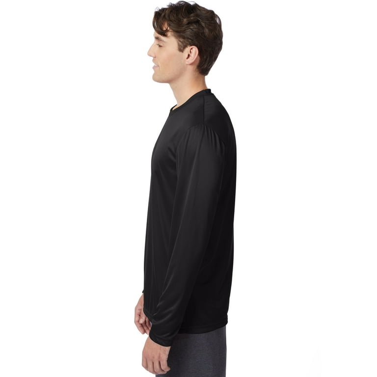 Walmart hanes cool dri long cheap sleeve