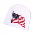 thumbnail image 1 of Winter Knitted Hats Striped Curled Edgeless Cold Hat Outdoor Warmth Thick Woolen Hats, 1 of 5