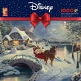 thumbnail image 1 of Ceaco: Thomas Kinkade - Disney: Mickey et Minnie's Evening Sleigh Ride Puzzle 1000 pièces, 1 of 3