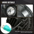 thumbnail image 2 of Nuvision For 2007 to 2018 Jeep Wrangler/Wrangler JK LED Projector Black Housing Headlights and Fog Lights 11 12 13 14 15 16 17, 2 of 6