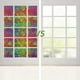 thumbnail image 3 of Película de privacidad de ventana, Adhesivos de ventana , Vinilo de ventana decorativo 3D, Calcomanías de vidrieras, Adhesivo de ventana , estilo H Colco película de privacidad de la ventana, 3 of 8