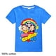 thumbnail image 1 of Ropa de verano para niños, camiseta de cumpleaños para niñas, camiseta de manga corta, traje de algodón para niños de 2 a 16 años, traje blanco y negro 16T Gao Jinjia LED, 1 of 2