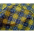 thumbnail image 4 of oneOone Silk Tabby Fabric Tartan Check Printed Craft Fabric BTY 42 Inch Wide, 4 of 4