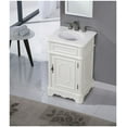 thumbnail image 2 of Elegant Lighting VF30421TK-VW Retro 20" Free Standing Single Basin Vanity Set - Wood, 2 of 7