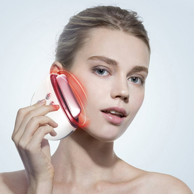 Portable Electric Face Massager Facial Heating Vibration Massager Face Skin  Lifting Firming Beauty Device Gifts