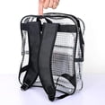 thumbnail image 3 of Mochila transparente antiestática de PVC ESD de 15,7 pulgadas, bolsa de herramientas para ingenieros de sala limpia para ingenieros que trabajan en salas limpias, 3 of 5