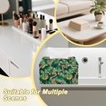 thumbnail image 5 of Bulopur Christmas Santa Tree Tissue Box Cover PU Leather Tissue Holder for Countertop Desk Bedroom Christmas Home Accent Decor, 5 of 7