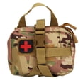 thumbnail image 1 of Kit De Suministros De Primeros Auxilios Militares Portátiles Molle, Bolsa De Almacenamiento De Medicamentos Para Sobrevivir (Camuflaje Cp) Scienceny EL010492-00, 1 of 6