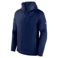 thumbnail image 2 of Men's Fanatics Navy St. Louis Blues Authentic Pro Road Tech Lightweight Full-Zip Hoodie Jacket, 2 of 3