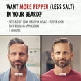 thumbnail image 3 of Just For Men Touch Of Gray Mustache And Beard, Facial Hair Color Gel, B-45/55 Dark Brown & Black, 3 of 6
