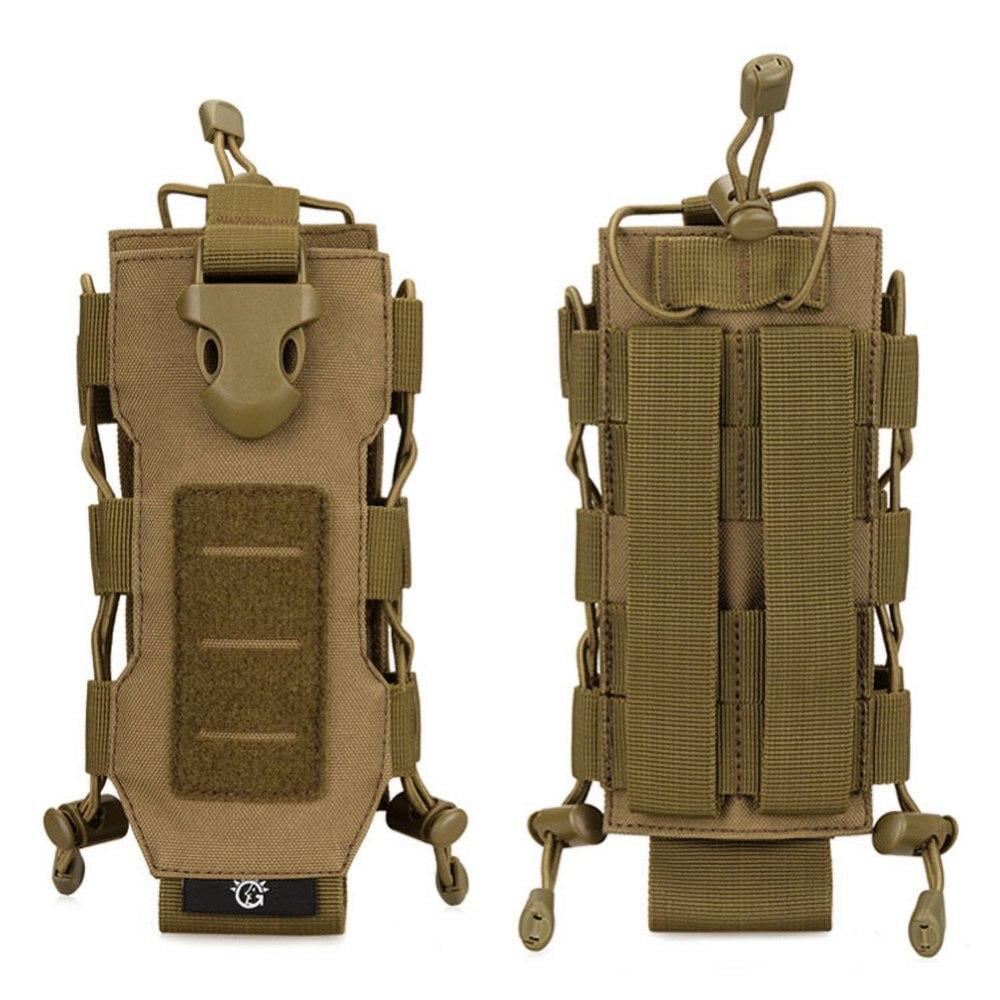 Outdoor Molle Water Bottle Pouch Carrier Canteen Holder Waist Bag Hunting Bags 