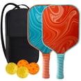 thumbnail image 1 of 2x Professional Pickleball Paddles Set Comfort Grip Birthday Gift Racquets, 1 of 5