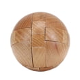thumbnail image 6 of WE Games 3D Wooden Sphere Brain Teaser Puzzle - 12 Pieces - 2.25 in., 6 of 8